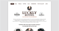 Desktop Screenshot of luckly-rott.com